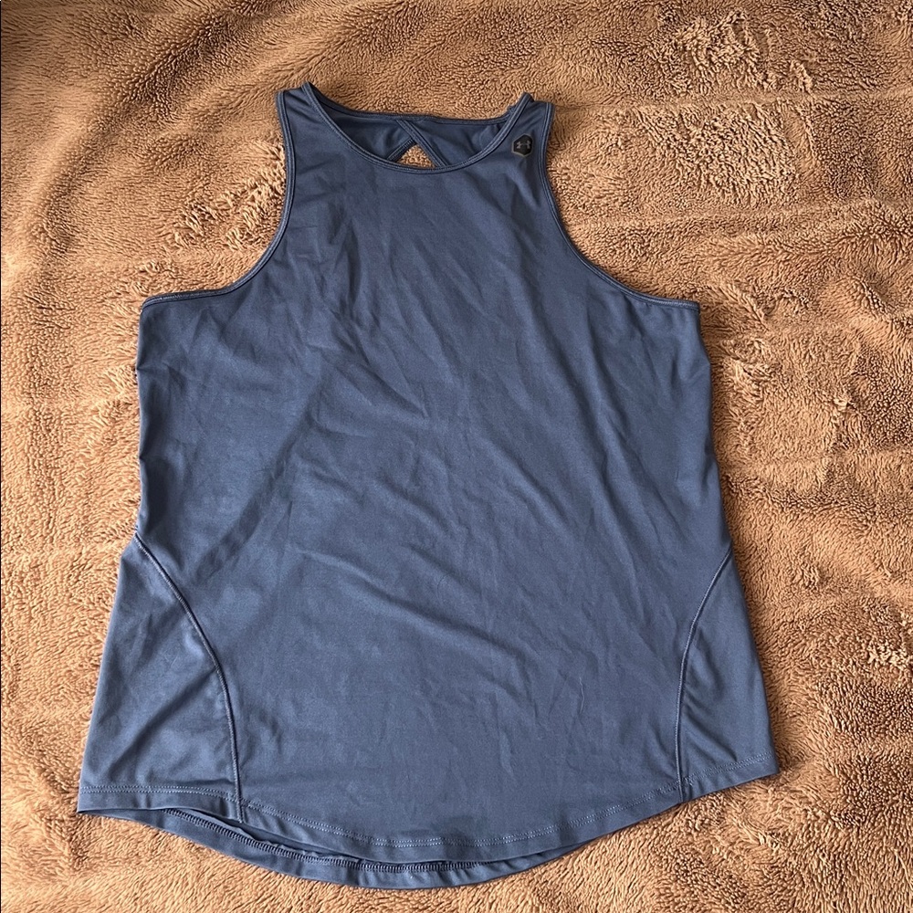 Under Armour Women's Blue Tank Top LAST SAY TO BUY - MOVING SALE